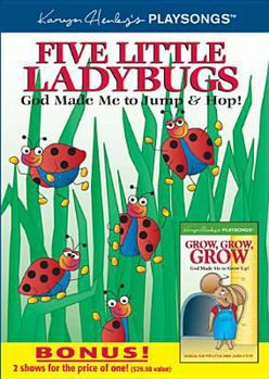 DVD Five Little Ladybugs Book