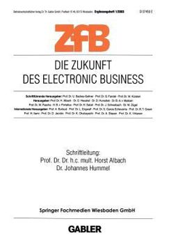 Paperback Die Zukunft Des Electronic Business [German] Book