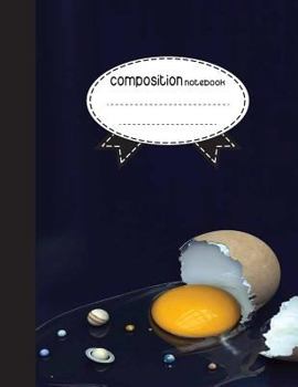 Composition Notebook, 8.5 x 11, 110 pages: Cosmos Style: (School Notebooks)