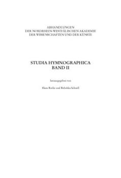 Paperback Studia Hymnographica II [German] Book