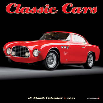 Calendar Classic Cars 2021 Mini Wall Calendar Book