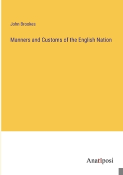 Paperback Manners and Customs of the English Nation Book