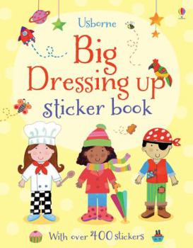 Paperback Big Dressing Up Sticker Book