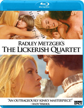 Blu-ray The Lickerish Quartet Book