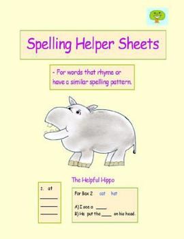 Paperback Spelling Helper Sheets Book