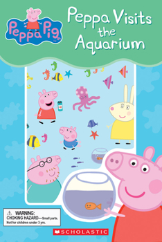 Paperback Peppa Visits the Aquarium Book