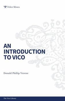 Hardcover An Introduction to Vico (The Vico Library) Book