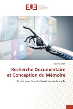 Paperback Recherche Documentaire et Conception du Mémoire [French] Book