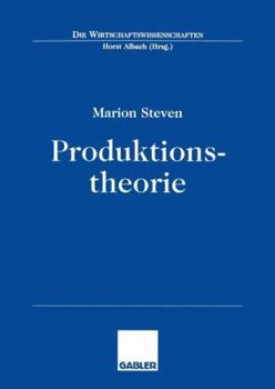 Paperback Produktionstheorie [German] Book