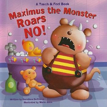 Hardcover Maximus the Monster Roars No! Book