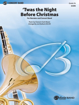 Paperback T'Was the Night Before Christmas: For Narrator and Concert Band, Conductor Score Book