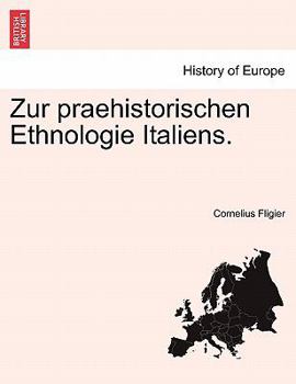 Paperback Zur Praehistorischen Ethnologie Italiens. [Swedish] Book