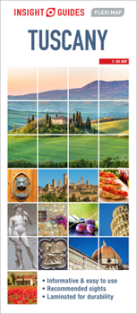 Map Insight Guides Flexi Map Tuscany Book