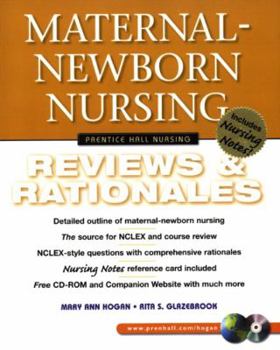 Paperback Maternal-Newborn Nursing: Reviews & Rationales [With Disk] Book