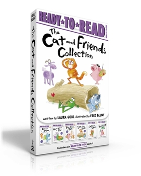 Paperback The Cat and Friends Collection (Boxed Set): Cat Has a Plan; Goat Wants to Eat; Pig Makes Art; Dog Can Hide; Cat Sees Snow; Frog Can Hop Book