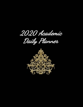 Paperback 2020 Academic Daily Planner: A Monthly Planner for 2020 8.5x11 90 page Book