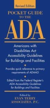 Paperback Pocket Guide to the ADA: Americans with Disabilities ACT Accessibility Guidelines for Buildings and Facilities Book