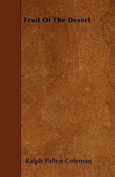 Paperback Fruit Of The Desert Book