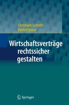 Hardcover Wirtschaftsverträge Rechtssicher Gestalten [German] Book