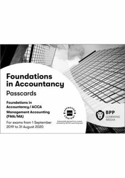 Spiral-bound FIA Foundations in Management Accounting FMA (ACCA F2): Passcards Book