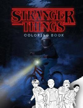 Paperback Stranger Things: Coloring Book, Activity Book for Children and Teens Book