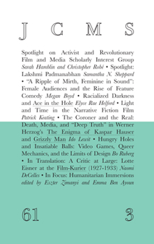 Paperback Journal of Cinema and Media Studies, Vol. 61, No. 3 Book