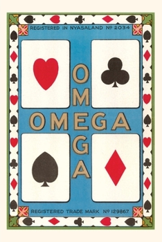 Paperback Vintage Journal Omega Playing Card Book