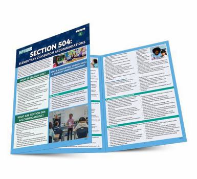 Paperback Section 504 Elementary Classroom Accomodations Book