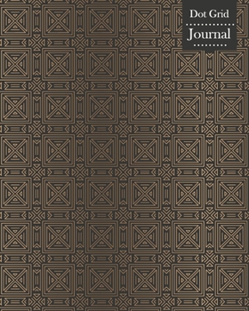 Paperback Dot Grid Journal: Notebook Planner with Geometric Art Deco Themed Cover Design Book