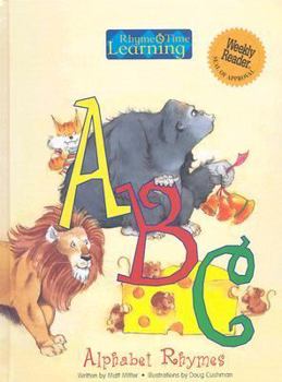 Library Binding ABC Alphabet Rhymes Book