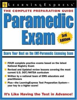Paperback Paramedic Exam Book