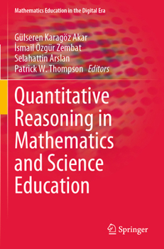 Paperback Quantitative Reasoning in Mathematics and Science Education Book