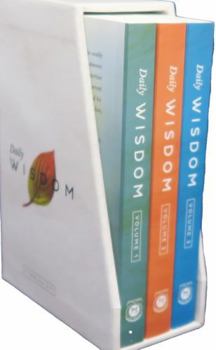 Daily Wisdom: Inspiring insights on the Torah Portion from the Lubavitcher Rebbe I 3 volumes - Pocket size - Slipcased Set