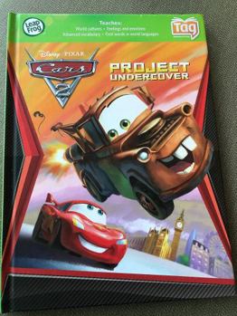 Hardcover Leap Frog Cars 2 Project Undercover Book