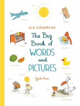 Hardcover Big Book of Words and Pictures Book