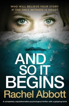 Paperback And So It Begins: A completely unputdownable psychological thriller with a gripping twist Book