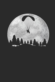 Paragliding Silhouette: Paragliding Notebook, Graph Paper (6" x 9" - 120 pages) ~ Sports And Recreations Themed Notebook for Daily Journal, Diary, and Gift