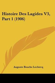 Histoire Des Lagides V3, Part 1 (1906)