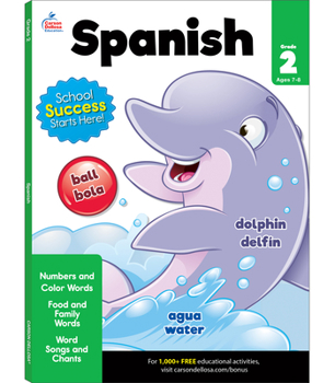 Paperback Spanish Workbook, Grade 2 Book