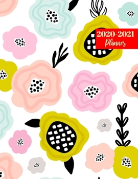 2020-2021 Planner: Cute Weekly & Monthly Planner with Calendar - Personal Journal Week Planners & Goal Planner Organizer