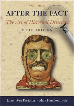 Paperback After the Fact: The Art of Historical Detection, Vol. 2, 5th Edition Book