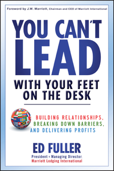 Hardcover You Can't Lead With Your Feet On the Desk Book