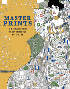 Paperback Master Prints: 34 Frameable Masterpieces to Color Book