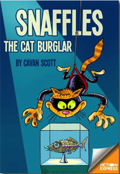 Paperback Snaffles the Cat Burgler Book