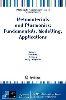 Hardcover Metamaterials and Plasmonics: Fundamentals, Modelling, Applications Book