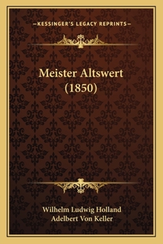 Paperback Meister Altswert (1850) [German] Book