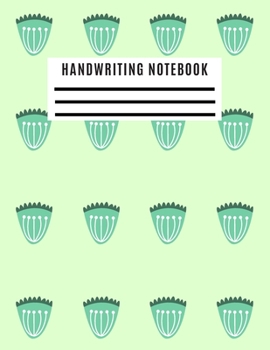 Paperback Handwriting Notebook: Handwriting Composition Notebook Book