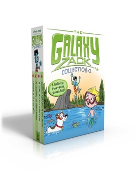 Paperback The Galaxy Zack Collection #2 (Boxed Set): Three's a Crowd!; A Green Christmas!; A Galactic Easter!; Drake Makes a Splash! Book