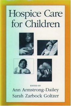 Hardcover Hospice Care for Children Book