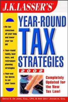 Paperback J. K. Lasser's Year Round Tax Strategies 2002 Book